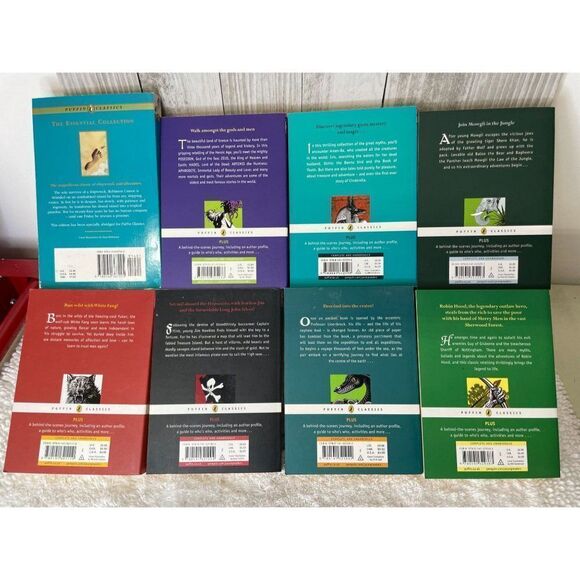 Lot of 8 Puffin Classics Children's Books - Picture 4 of 4